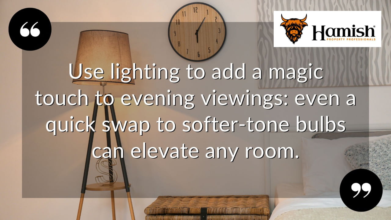 Evening viewings: wow your buyers with a warm welcome when it's dark and cold 3 The Seductive Power Of Light