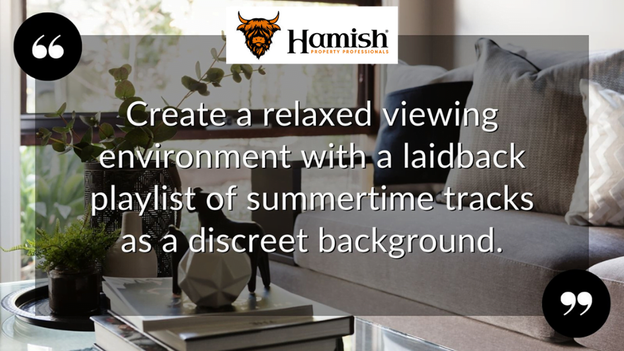 Let the sunshine in: add thousands to your home fast with easy summer styling 5 Stage Smashing Summer Viewings