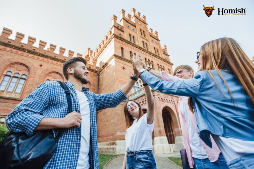 FOUR BENEFITS OF BUYING ONE & TWO BEDROOM PROPERTIES 2 Student moving into new apartment